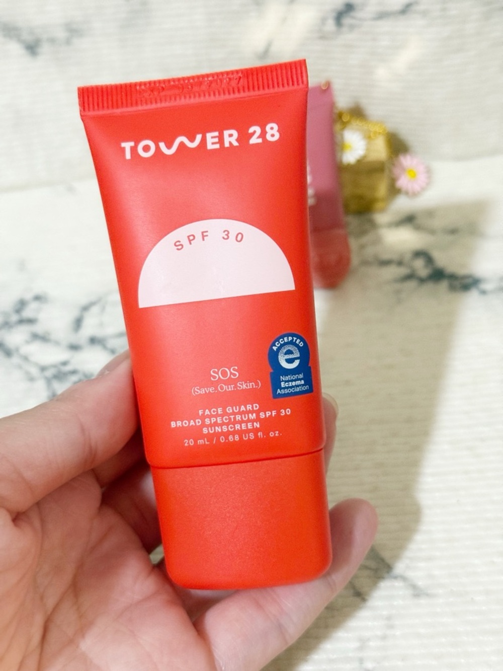 Tower 28 SOS Face Guard SPF 30 Sunscreen & Lip Treatment (Added Daisy Bag Charm) - Picture 11 of 16